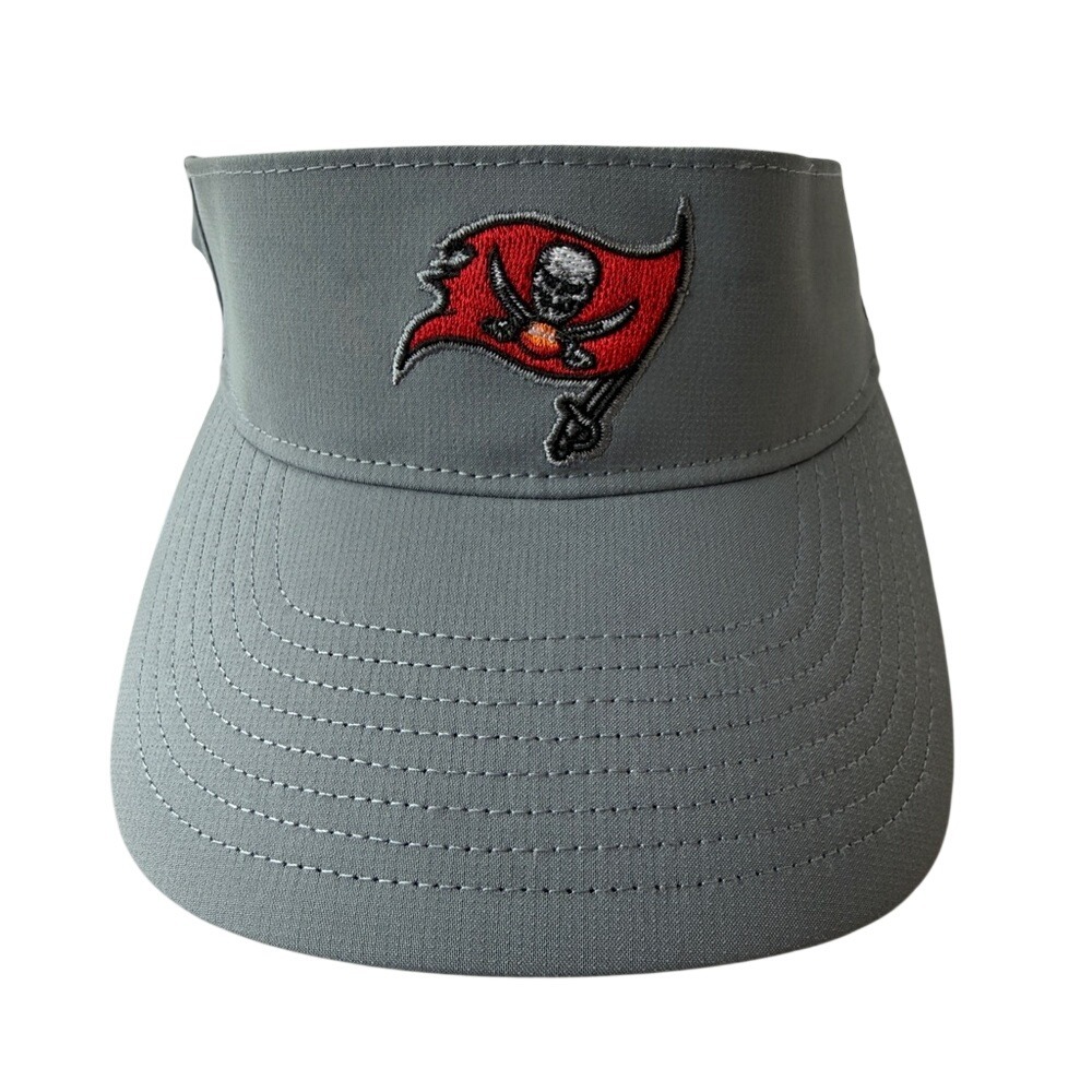 47 Brand Tampa Bay Buccaneers NFL Gray OSFA‎ Adjustable Visor Cap Hat